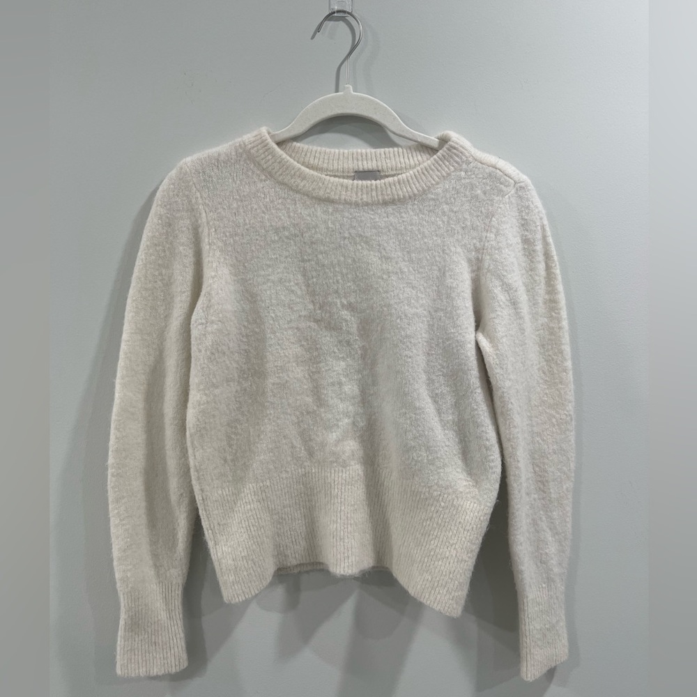 Fuzzy Cream Sweater